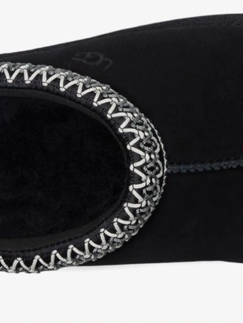 Ugg Tansman 2 boys sz 3 black slippers